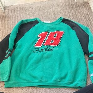 NASCAR Authentic Green Sweatshirt